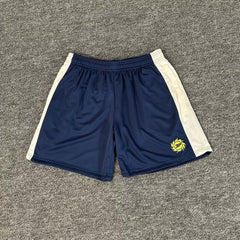 Broken Planet Side Stripe Mesh Basketball Shorts - Navy