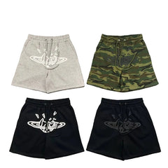 1. Broken Planet Melting Planet Logo Sweat Shorts - 4 Colors Available
