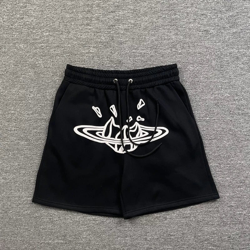 1. Broken Planet Melting Planet Logo Sweat Shorts - 4 Colors Available