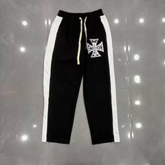 Mixed Emotion Cross Graphic Half‑Zip Sweatshirt & Sweatpants Set