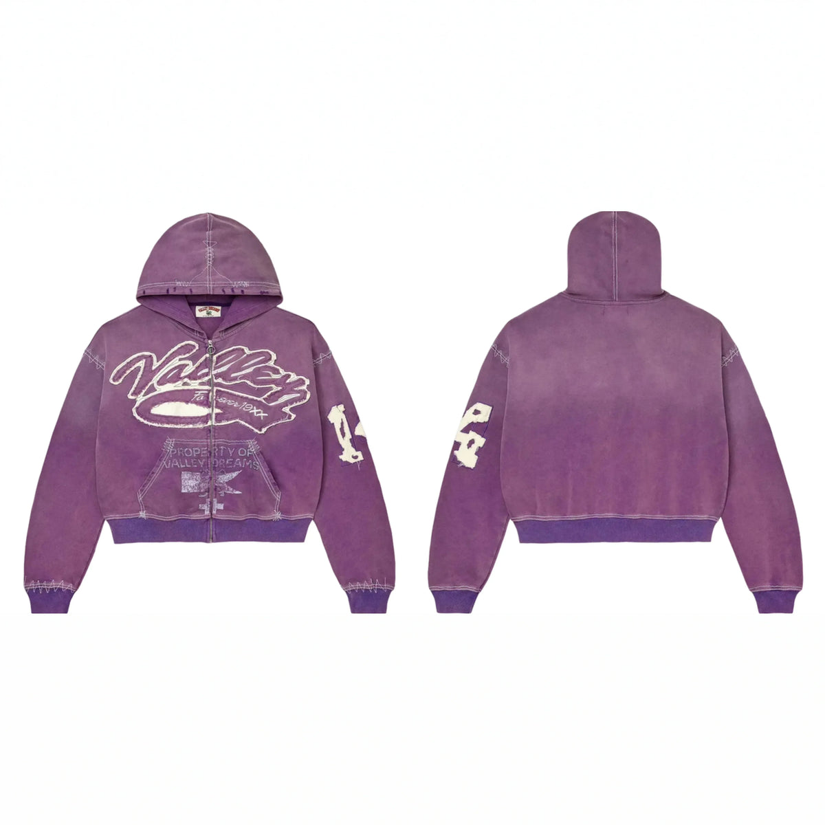 Vale Forever Classico Zip up Hoodie \ (14)