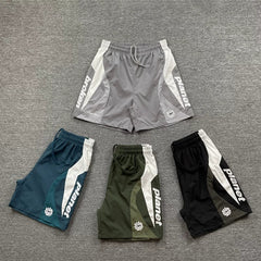 Broken Planet Retro Panel Shorts V2 - 4 Colors Available