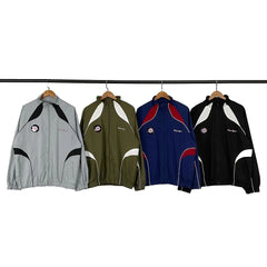 Broken Planet Retro Curved Color‑Block Track Jacket‑4 Colors
