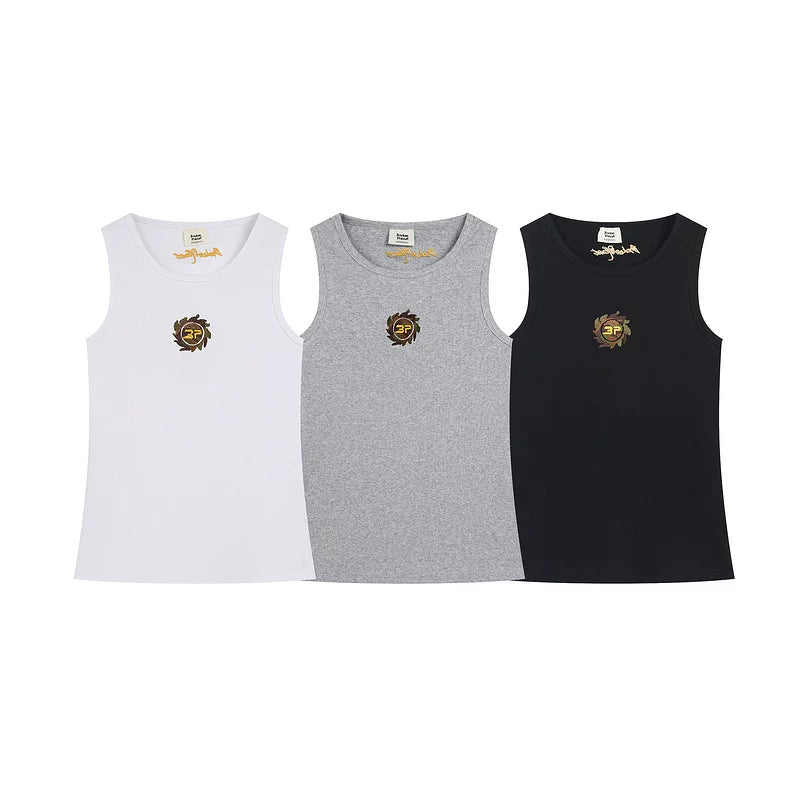 Broken Planet Ribbed Fitted Tank Top - 3 Colors Available