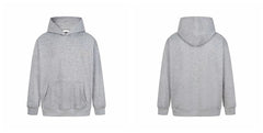 Broken Planet Heather Grey Oversized Basic Hoodie