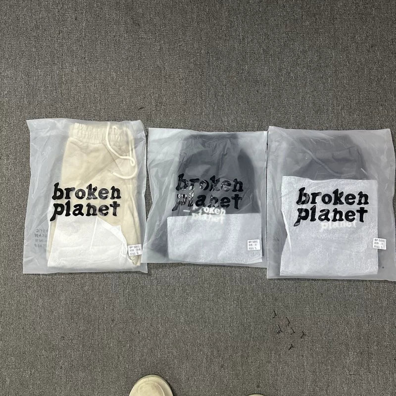 Broken Planet Logo Fleece Sweat Shorts - 3 Colors Available