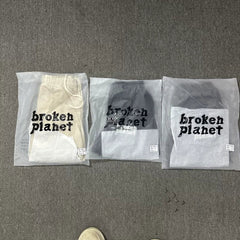 Broken Planet Logo Fleece Sweat Shorts - 3 Colors Available