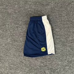 Broken Planet Side Stripe Mesh Basketball Shorts - Navy