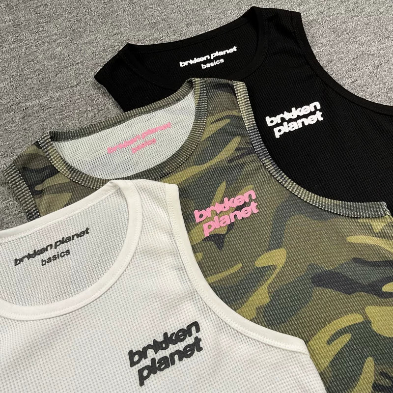 Broken Planet Basics Waffle Rib Tank Top - 3 Colors Available