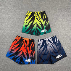 Broken Planet Gradient Abstract Print Quick‑Dry Shorts‑3 Colors