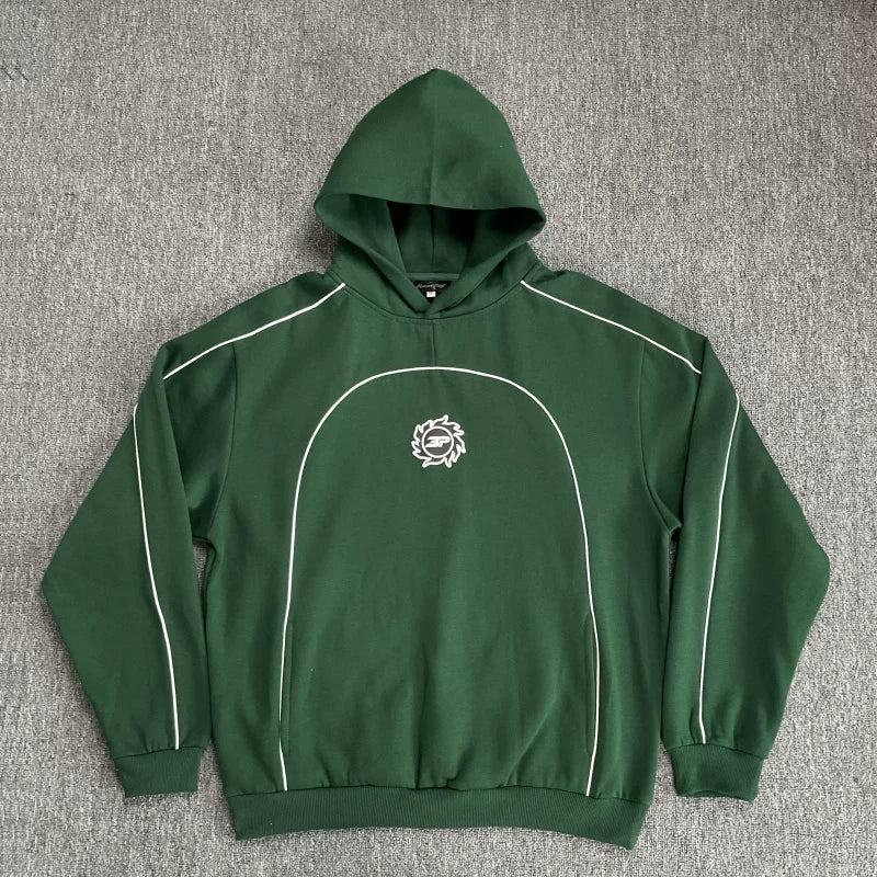 Broken Planet Contrast Piping Circle Logo Hoodie - 4 Colors Available