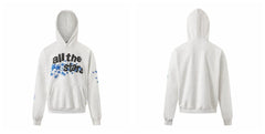 Broken Planet All The Stars Heather Grey Oversized Hoodie
