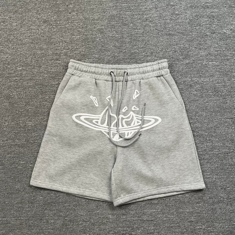 1. Broken Planet Melting Planet Logo Sweat Shorts - 4 Colors Available