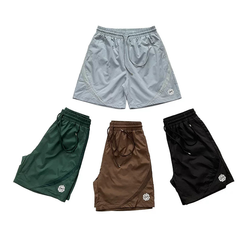 Broken Planet Curved Panel Nylon Casual Shorts - 4 Colors Available
