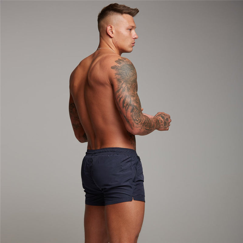 Men's Breathable Quick-Dry Fitness Three-Quarter Pants for Summer