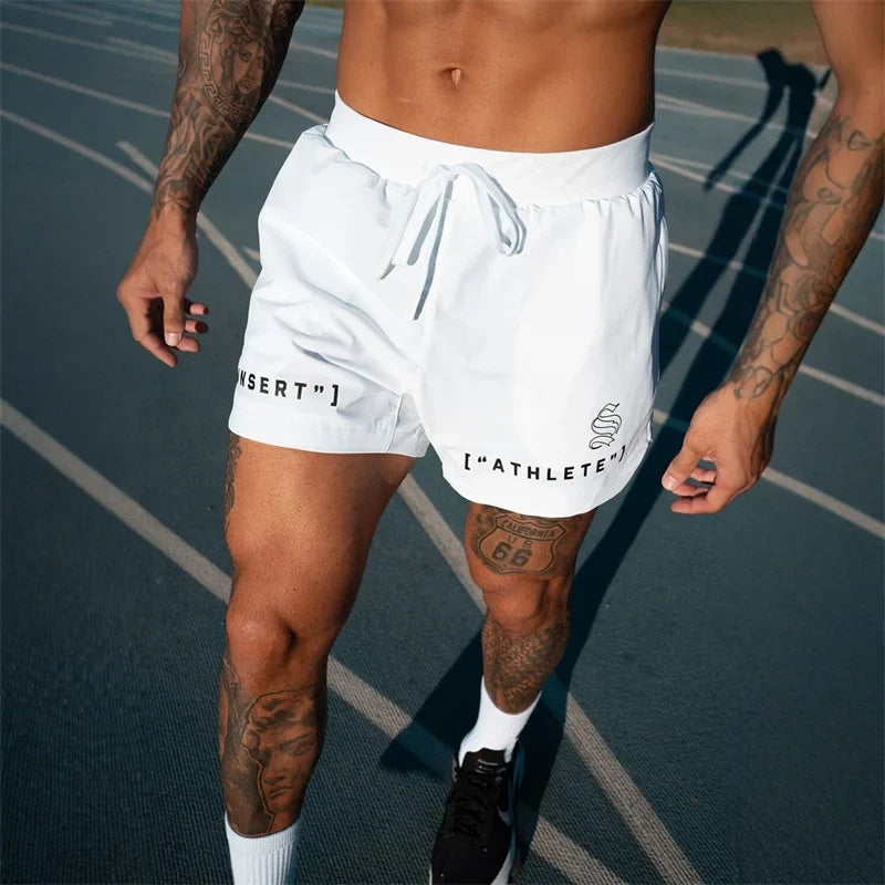 Men's Breathable Fitness Shorts | Quick-Dry Running & Jogging Pants