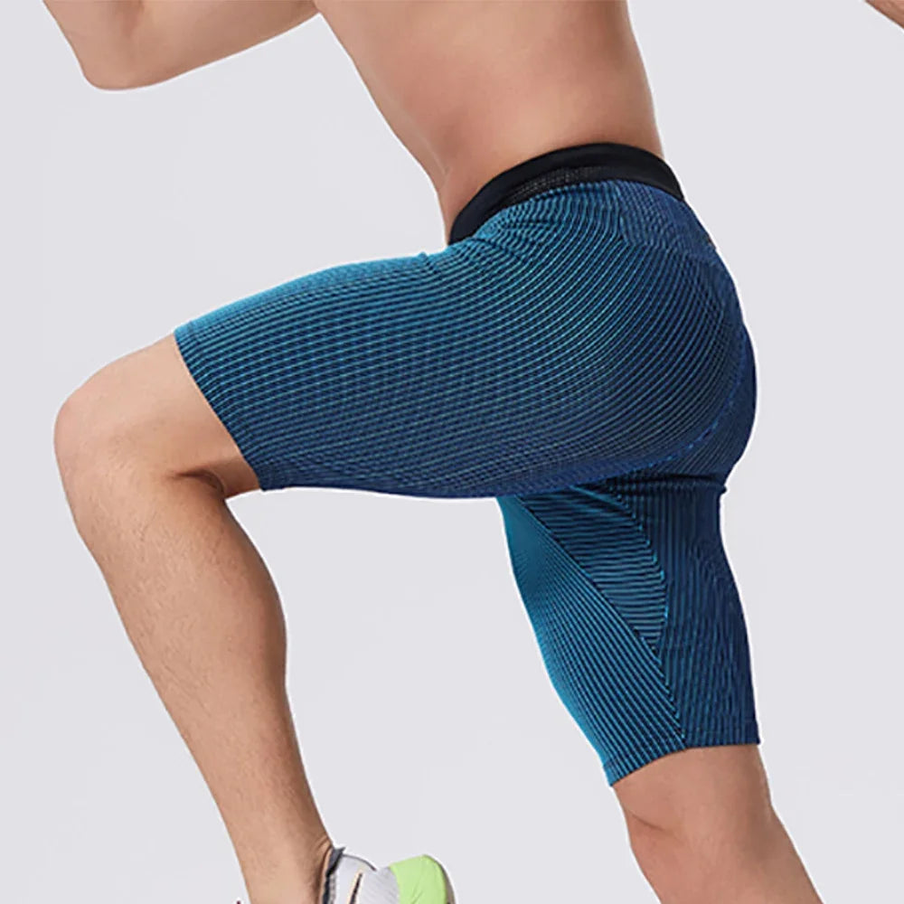 Men's Outdoor Running Compression Shorts | Quick Dry Fitness Tights