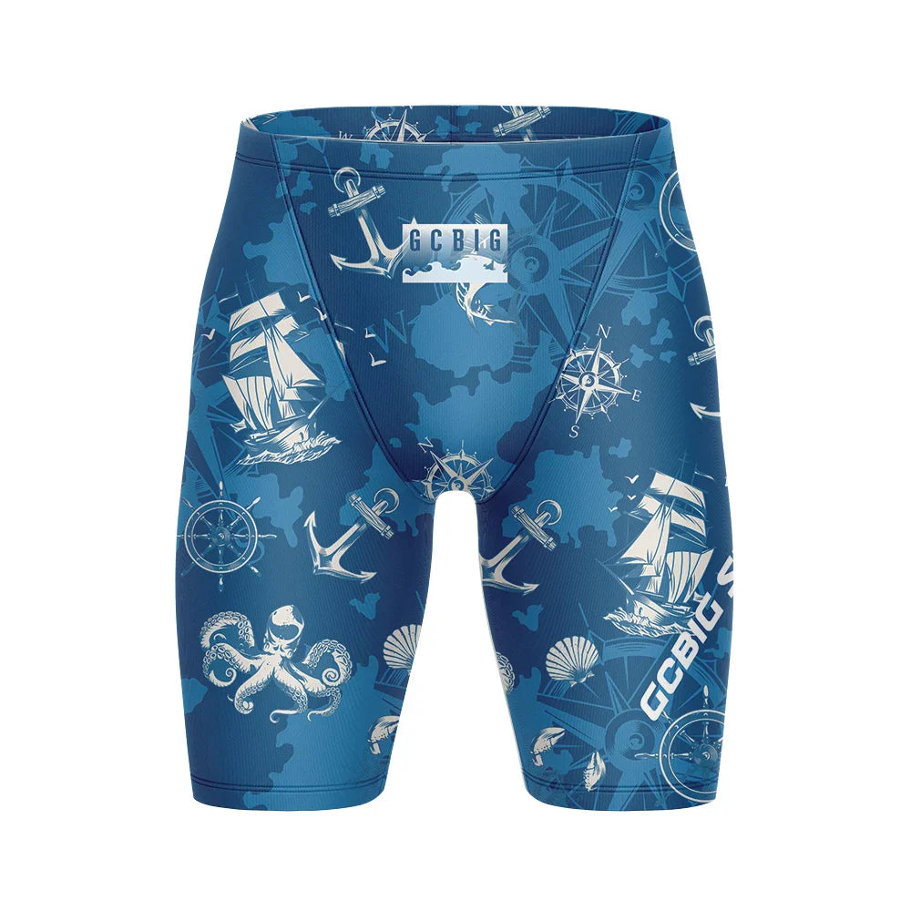 Swim Boxers Summer Trunks Swimwear Training Swim Shorts Trunks Swimsuits Boy Jammers Sports Surf Shorts Beach Volleyball Swimming Pants