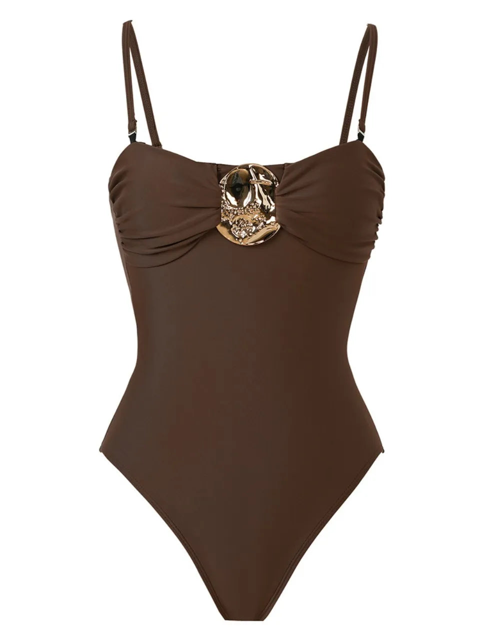 Strappy One Piece Swimsuit Women Swimwear Solid Bodysuit Bathers Bathing Swimming Swim Suit Female Summer Beachwear