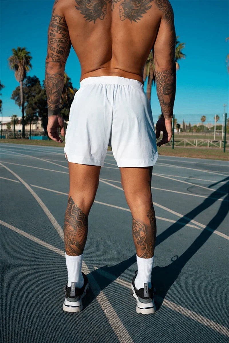 Men's Breathable Fitness Shorts | Quick-Dry Running & Jogging Pants