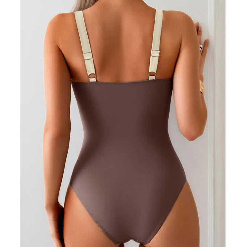 Summer Swimsuits One Piece Women's Closed Swimwear Push Up Swimming Wear Bodysuit Bathing Suits Beachwear Pool Bather