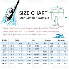 Men Swim Jammer Swimwear Shark Skin Lycra Fiber High Level Male Swimming Quick-Dry Swimwear Trunk Training Race Pants Surfing