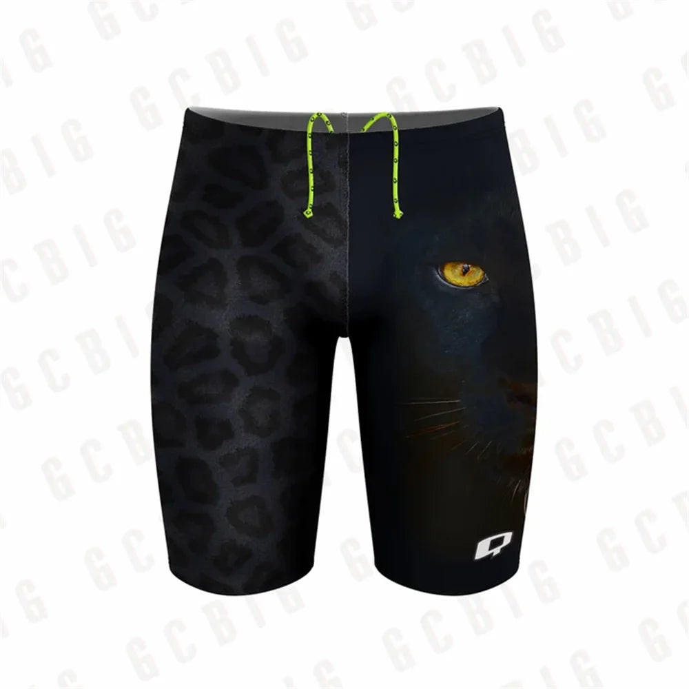 Swim Boxers Summer Trunks Swimwear Training Swim Shorts Trunks Swimsuits Boy Jammers Sports Surf Shorts Beach Volleyball Swimming Pants