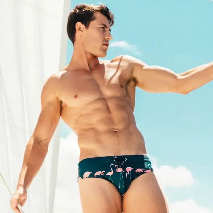 Swimwear Men Brief Waterproof Swimming Trunks For Bathing Suit Swimwear Men