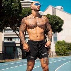 Men's Breathable Fitness Shorts | Quick-Dry Running & Jogging Pants