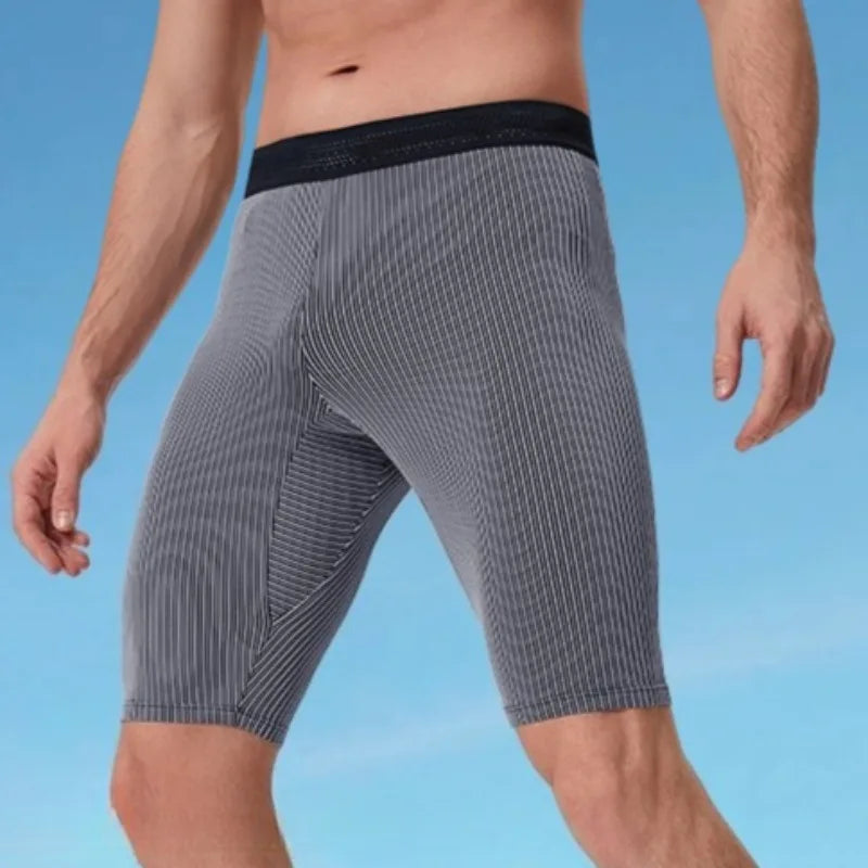 Men's Outdoor Running Compression Shorts | Quick Dry Fitness Tights