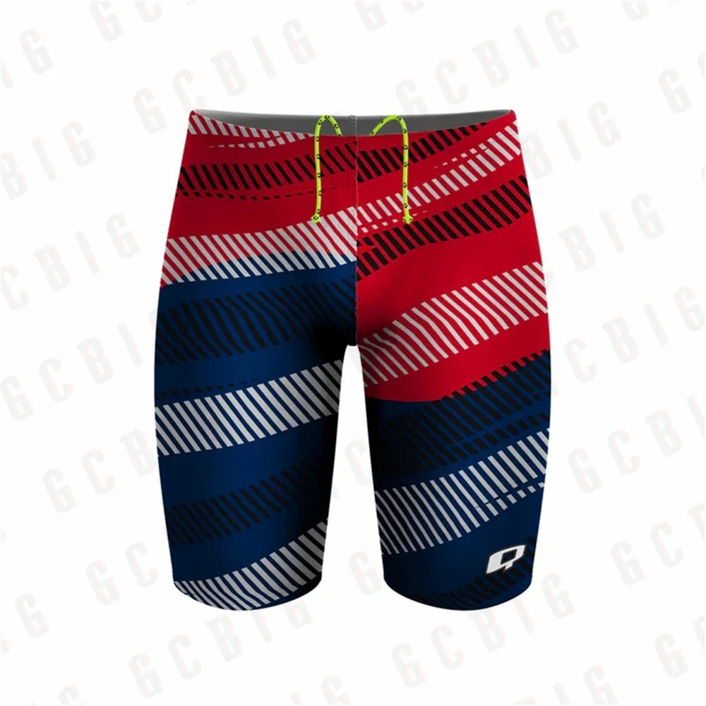 Swim Boxers Summer Trunks Swimwear Training Swim Shorts Trunks Swimsuits Boy Jammers Sports Surf Shorts Beach Volleyball Swimming Pants