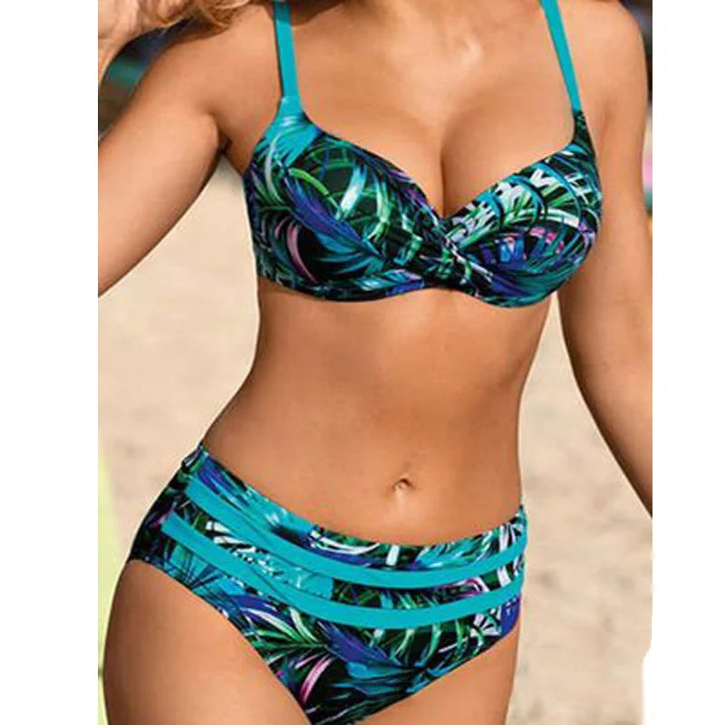 Bikini Swimsuits Female Swimwear With Push Up Beach Wear Two-Piece Bathing Suit Pool Women's Swimming Suits