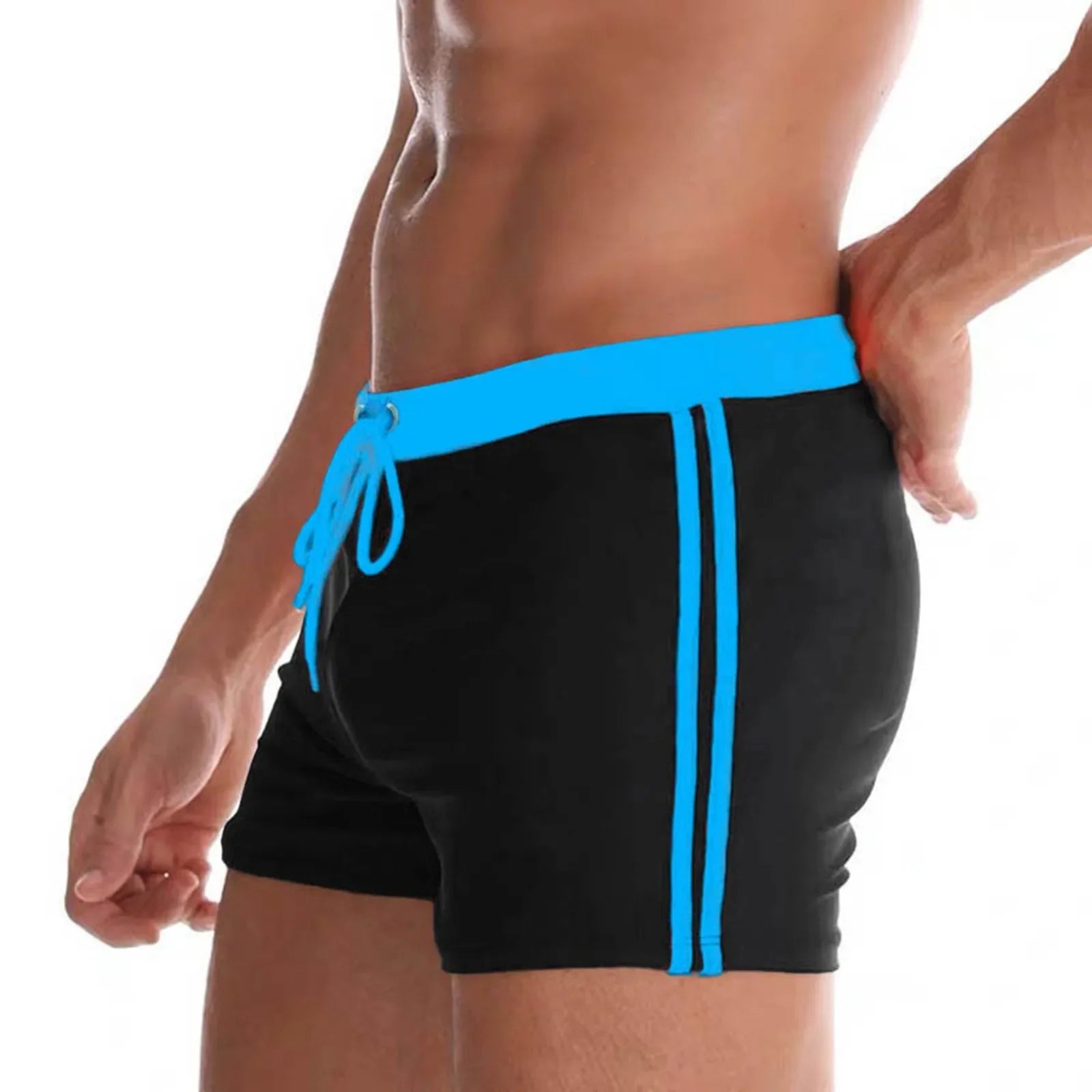 Comfortable Lace-Up Swimming Shorts for Men | Trendy Beachwear