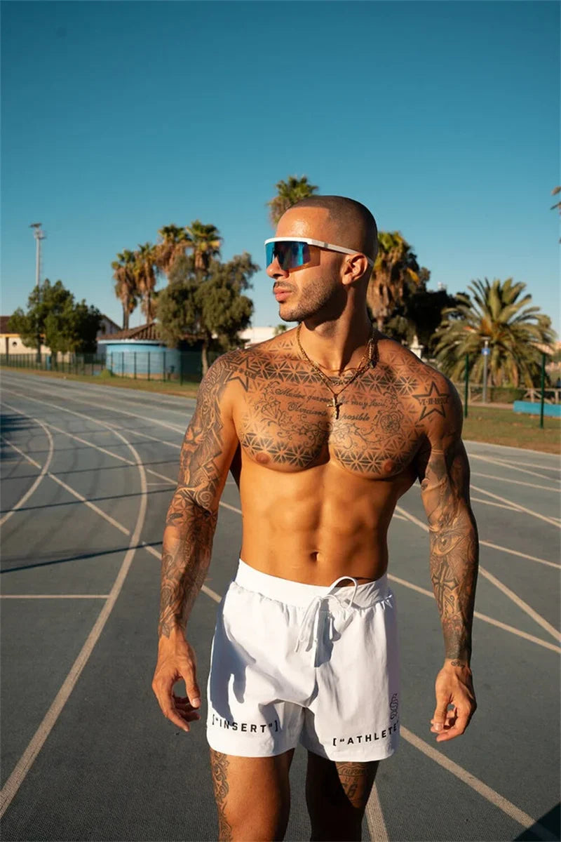 Men's Breathable Fitness Shorts | Quick-Dry Running & Jogging Pants