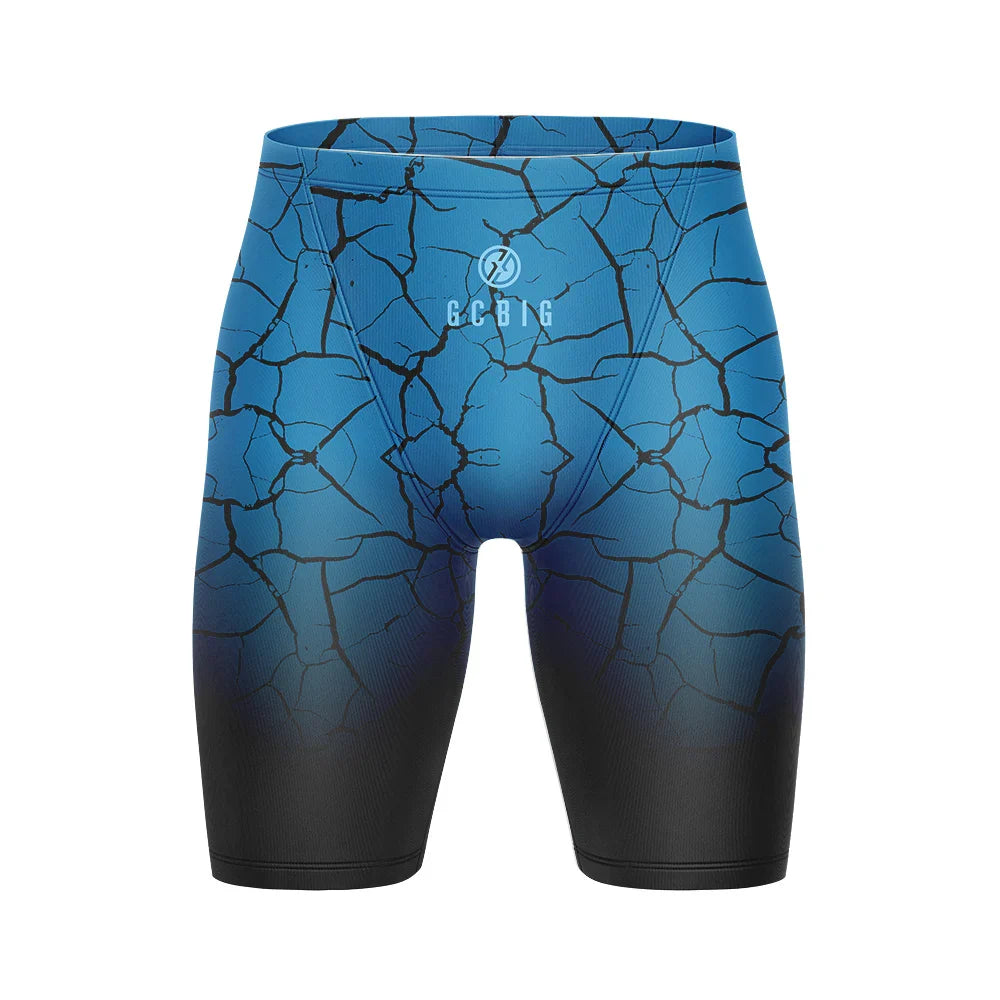 Beach Swimming Pants Boys Jammers Sports Surf Shorts Men's Summer Trunks Swimwear Training Swim Shorts Trunks Swimsuits