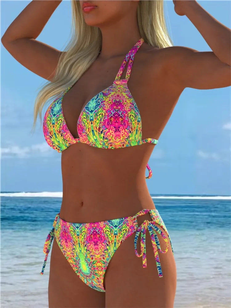 Swimwear Woman Swimsuit Bikini Push Up Bikinis Set Brazilian Bathing Suit Women Beachwear Biquini Two Piece Suits