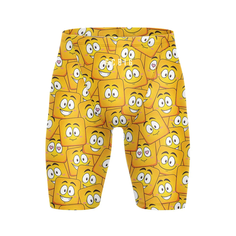 Beach Swimming Pants Boys Jammers Sports Surf Shorts Men's Summer Trunks Swimwear Training Swim Shorts Trunks Swimsuits