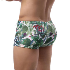 Swimwear Men Swim Boxers Low Waist Swimsuit Swimming Trunks Shorts Sunga hombre Bathing Suit