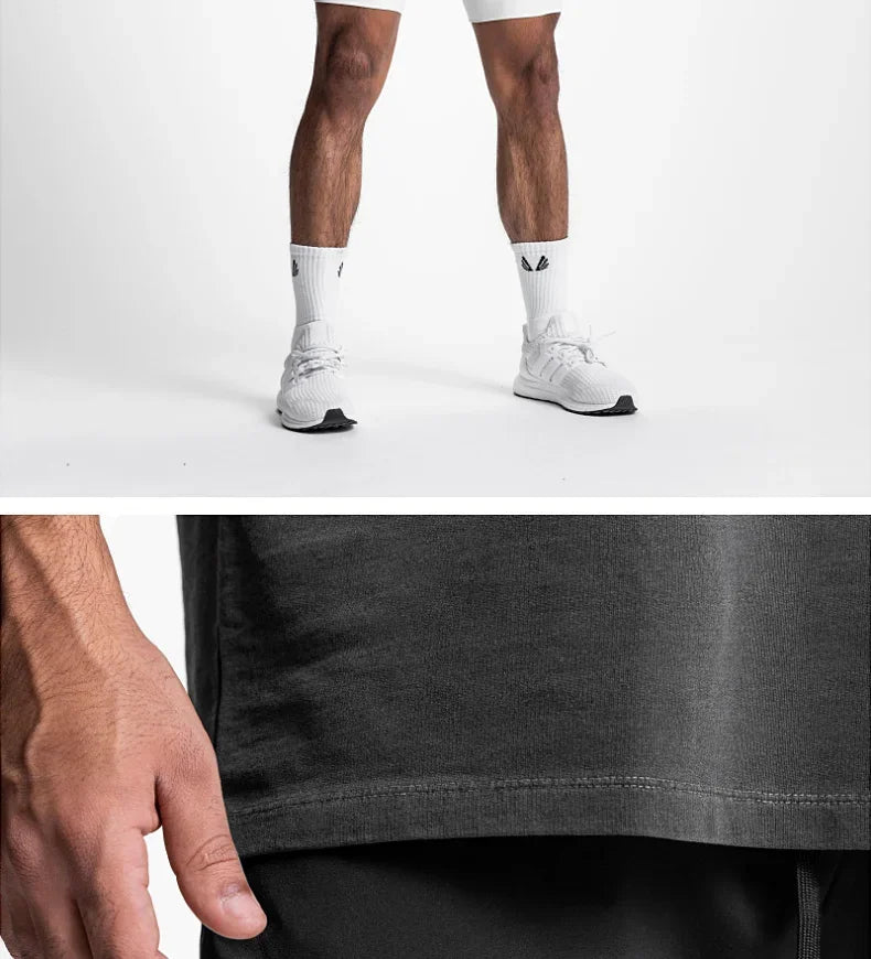 Men’s 2-in-1 Quick-Dry Gym Shorts for Active Training