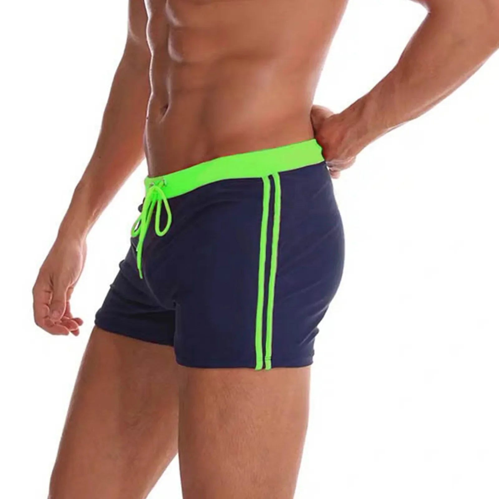 Comfortable Lace-Up Swimming Shorts for Men | Trendy Beachwear