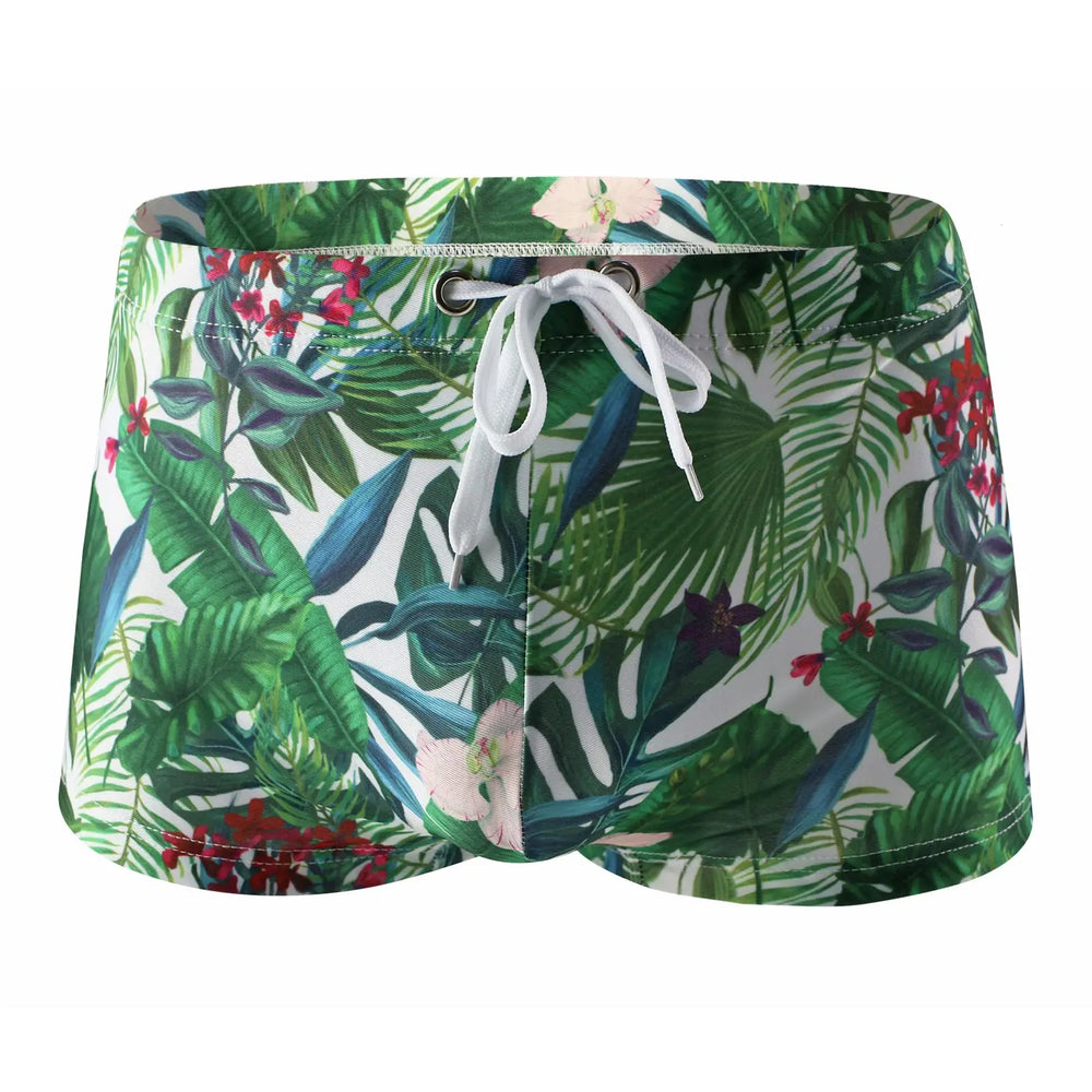 Swimwear Men Swim Boxers Low Waist Swimsuit Swimming Trunks Shorts Sunga hombre Bathing Suit