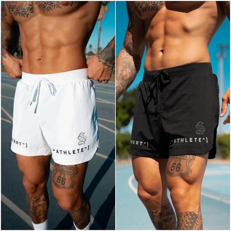 Men's Breathable Fitness Shorts | Quick-Dry Running & Jogging Pants