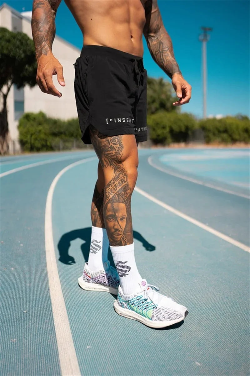 Men's Breathable Fitness Shorts | Quick-Dry Running & Jogging Pants