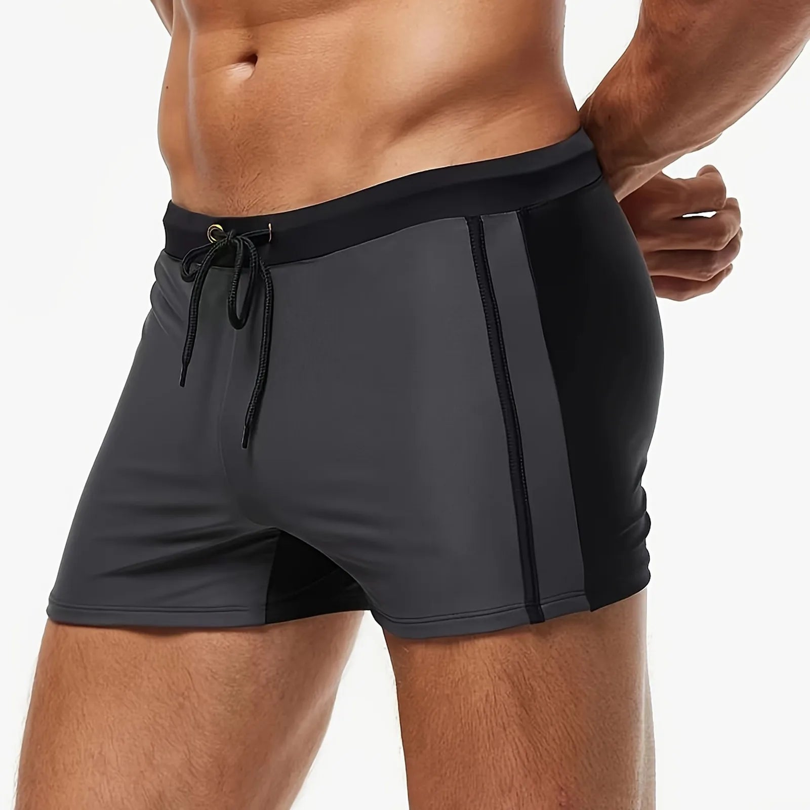 Comfortable Lace-Up Swimming Shorts for Men | Trendy Beachwear