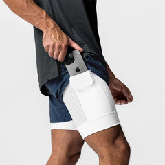 Men's 2-in-1 Quick Dry Beach & Running Shorts | Comfort & Style