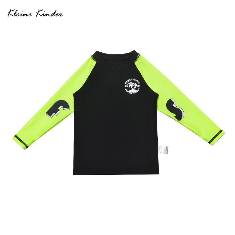 Boys Swimwear Anti UV Kids Swimsuit for Boys Long Sleeve Dinosaur Children Swimming Bathing Suit Rash Guard Summer Beach Clothes