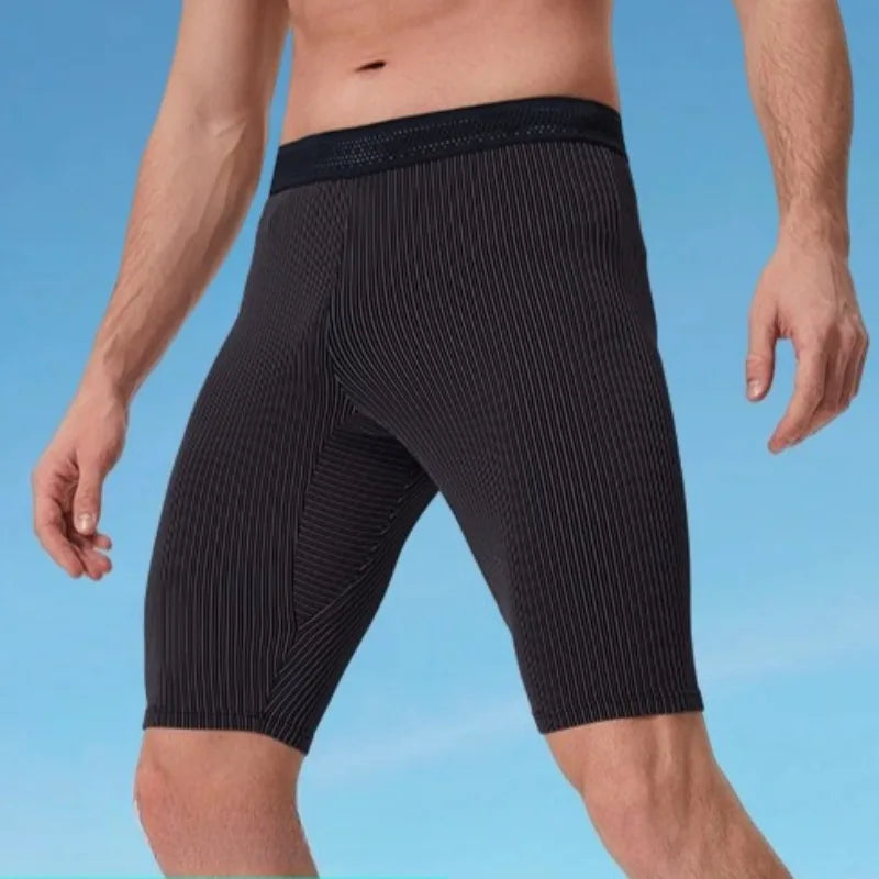Men's Outdoor Running Compression Shorts | Quick Dry Fitness Tights