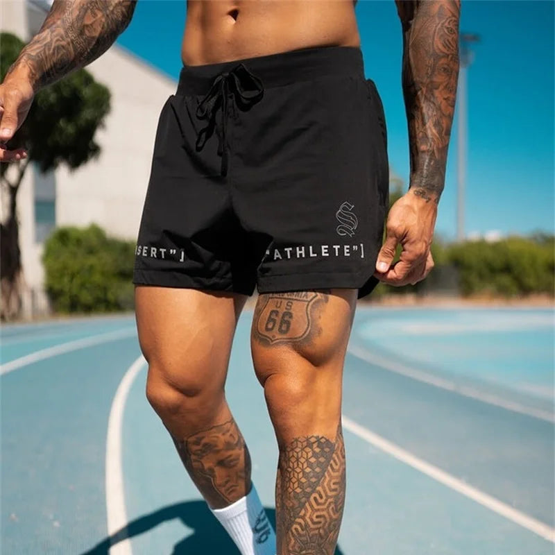 Men's Breathable Fitness Shorts | Quick-Dry Running & Jogging Pants