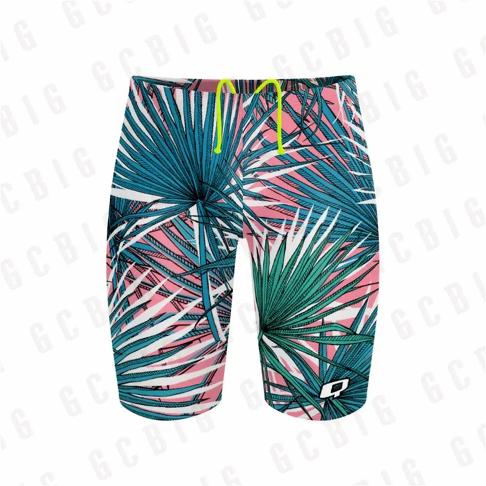 Swim Boxers Summer Trunks Swimwear Training Swim Shorts Trunks Swimsuits Boy Jammers Sports Surf Shorts Beach Volleyball Swimming Pants