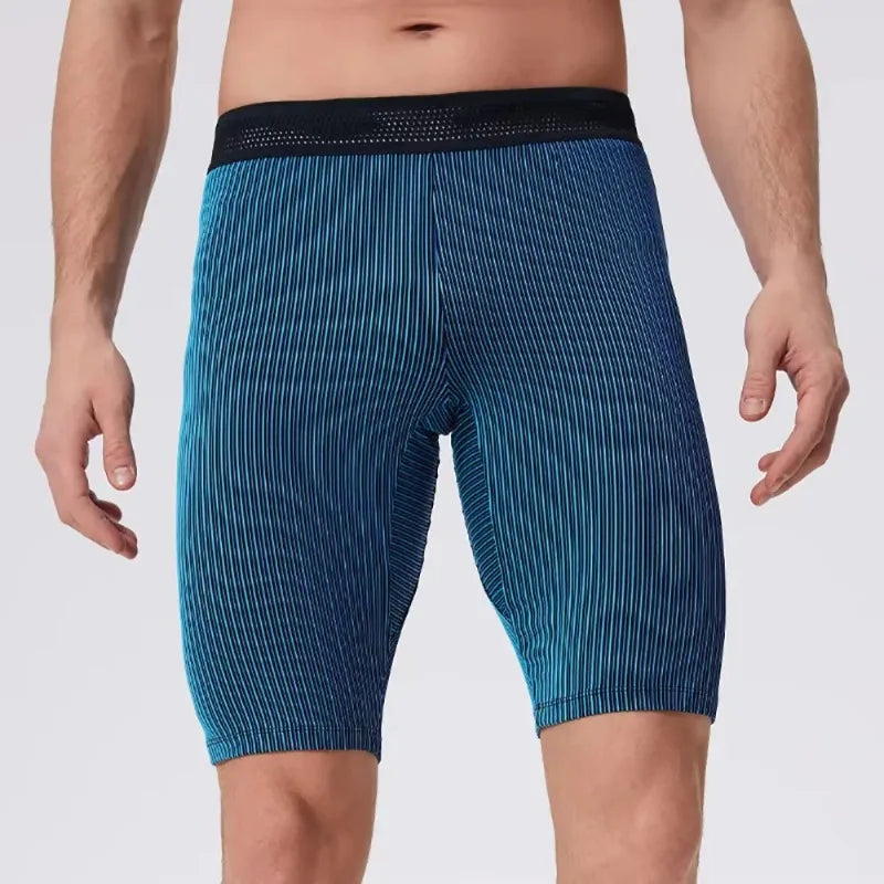 Men's Outdoor Running Compression Shorts | Quick Dry Fitness Tights